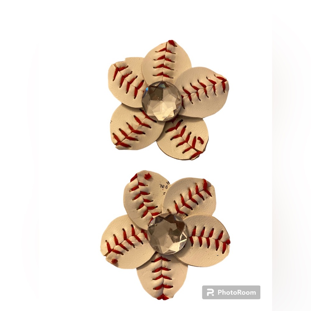 Decorative Baseball Clips for Sandals